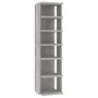 Muebles zapateros 2 uds color gris hormigón 27,5x27x102 cm en Zapateros y organizadores de calzado | Comprar online en Foru.es