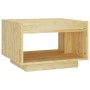 Mesa de centro de madera maciza de pino 50x50x33,5 cm en Mesas de centro | Comprar online en Foru.es