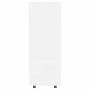 Armario de madera de ingeniería blanco 80x40x110 cm en Armarios roperos | Comprar online en Foru.es