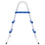Escalera para piscina acero azul y blanco 84 cm de vidaXL, Escaleras y rampas de piscina - Ref: Foro24-93805, Precio: 64,69 €...