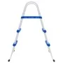 Escalera para piscina acero azul y blanco 84 cm de vidaXL, Escaleras y rampas de piscina - Ref: Foro24-93805, Precio: 63,27 €...