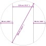 Tapiz de suelo piscina geotextil de poliéster gris claro Ø306cm de vidaXL, Cubiertas para piscina - Ref: Foro24-94224, Precio...