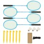 Red de bádminton tela PE amarillo y negro 600x155 cm de vidaXL, Redes de bádminton - Ref: Foro24-93745, Precio: 35,44 €, Desc...