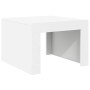 Mesa de centro madera contrachapada blanco 50x50x35 cm en Mesas de centro | Comprar online en Foru.es
