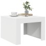 Mesa de centro madera contrachapada blanco 50x50x35 cm en Mesas de centro | Comprar online en Foru.es