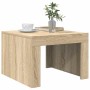 Mesa de centro de madera contrachapada color roble 50x50x35 cm en Mesas de centro | Comprar online en Foru.es