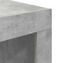 Mesa de centro madera contrachapada gris hormigón 50x50x35 cm en Mesas de centro | Comprar online en Foru.es