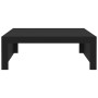 Mesa de centro madera contrachapada negro 100x100x35 cm en Mesas de centro | Comprar online en Foru.es