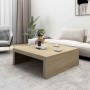 Mesa de centro madera contrachapada roble Sonoma 100x100x35 cm en Mesas de centro | Comprar online en Foru.es