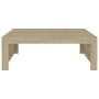 Mesa de centro madera contrachapada roble Sonoma 100x100x35 cm en Mesas de centro | Comprar online en Foru.es