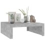 Mesa de centro madera de ingeniería gris hormigón 100x100x35 cm en Mesas de centro | Comprar online en Foru.es