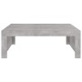 Mesa de centro madera de ingeniería gris hormigón 100x100x35 cm en Mesas de centro | Comprar online en Foru.es