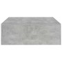 Mesa de centro madera de ingeniería gris hormigón 100x100x35 cm en Mesas de centro | Comprar online en Foru.es