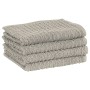 Set de paños manoplas horno y agarradores 15 pzas algodón gris de vidaXL, Toallas - Ref: Foro24-136297, Precio: 40,04 €, Desc...