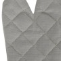 Set de paños manoplas horno y agarradores 15 pzas algodón gris de vidaXL, Toallas - Ref: Foro24-136297, Precio: 40,04 €, Desc...