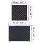 Juego de paños 20 unidades algodón negro y gris de vidaXL, Toallas - Ref: Foro24-136286, Precio: 41,48 €, Descuento: %