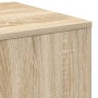 Mesas auxiliares 3 pzas madera contrachapada color roble Sonoma en Mesas auxiliares | Comprar online en Foru.es