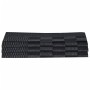 Set de paños manoplas horno agarradores 15 pzas algodón negro de vidaXL, Toallas - Ref: Foro24-136296, Precio: 43,43 €, Descu...