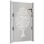 Corten steel garden gate tree design 105x130 cm by vidaXL, garden gates - Ref: Foro24-153162, Price: 193,01 €, Discount: %