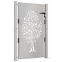 Puerta de jardín acero corten diseño árbol 105x130 cm de vidaXL, Puertas de jardín - Ref: Foro24-153162, Precio: 197,10 €, De...