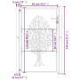 Puerta de jardín acero corten diseño árbol 105x130 cm de vidaXL, Puertas de jardín - Ref: Foro24-153162, Precio: 197,10 €, De...