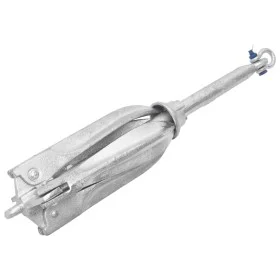 Ancla plegable hierro maleable plateado 10 kg de vidaXL, Anclas - Ref: Foro24-94273, Precio: 108,55 €, Descuento: %