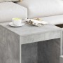 Mesas apilables 3 piezas madera contrachapada gris hormigón en Mesas auxiliares | Comprar online en Foru.es