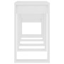 Mesas nido 3 piezas de madera de ingeniería blanca en Mesas auxiliares | Comprar online en Foru.es