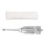 Folding anchor with silver malleable iron rope 10 kg by vidaXL, Anchors - Ref: Foro24-94279, Price: 113,46 €, Discount: %