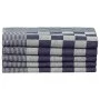 Juego de paños 20 unidades algodón azul y blanco de vidaXL, Toallas - Ref: Foro24-136289, Precio: 46,40 €, Descuento: %