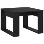 Mesa auxiliar de madera contrachapada negro 50x50x35 cm en Mesas de centro | Comprar online en Foru.es