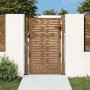 Puerta de jardín acero corten diseño cuadrado 105x155 cm de vidaXL, Puertas de jardín - Ref: Foro24-153199, Precio: 198,78 €,...