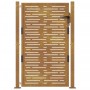 Puerta de jardín acero corten diseño cuadrado 105x155 cm de vidaXL, Puertas de jardín - Ref: Foro24-153199, Precio: 198,78 €,...