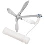 Ancla plegable con cuerda hierro maleable plateado 12 kg de vidaXL, Anclas - Ref: Foro24-94280, Precio: 124,81 €, Descuento: %
