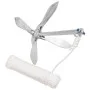 Folding anchor with malleable silver iron rope 12 kg by vidaXL, Anchors - Ref: Foro24-94280, Price: 122,63 €, Discount: %