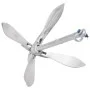 Klappanker mit Seil Silber Temperguss 12 kg von vidaXL, Anker - Ref: Foro24-94280, Preis: 122,63 €, Rabatt: %