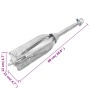 Ancla plegable con cuerda hierro maleable plateado 12 kg de vidaXL, Anclas - Ref: Foro24-94280, Precio: 124,81 €, Descuento: %