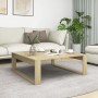Mesa de centro madera contrachapada roble Sonoma 100x100x35 cm en Mesas de centro | Comprar online en Foru.es