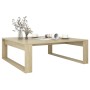 Mesa de centro madera contrachapada roble Sonoma 100x100x35 cm en Mesas de centro | Comprar online en Foru.es