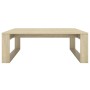 Mesa de centro madera contrachapada roble Sonoma 100x100x35 cm en Mesas de centro | Comprar online en Foru.es
