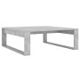 Mesa de centro madera de ingeniería gris hormigón 100x100x35 cm en Mesas de centro | Comprar online en Foru.es