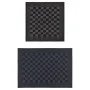 Juego de paños 10 unidades algodón negro y gris de vidaXL, Toallas - Ref: Foro24-136285, Precio: 21,34 €, Descuento: %