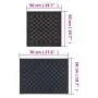 Juego de paños 10 unidades algodón negro y gris de vidaXL, Toallas - Ref: Foro24-136285, Precio: 21,34 €, Descuento: %