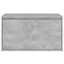Banco de pasillo madera de ingeniería gris hormigón 80x40x45 cm en Bancos para recibidores y almacenamiento | Comprar online en 