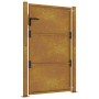 Puerta de jardín acero corten 105x155 cm de vidaXL, Puertas de jardín - Ref: Foro24-153205, Precio: 223,04 €, Descuento: %