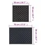 Juego de paños 50 unidades algodón negro y gris de vidaXL, Toallas - Ref: Foro24-136287, Precio: 86,83 €, Descuento: %