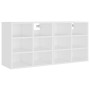 Muebles zapatero 2 unidades blanco 52,5x30x50 cm en Armarios y almacenamiento | Comprar online en Foru.es