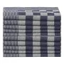 Paños de cocina 20 uds algodón azul y blanco 50x70 cm de vidaXL, Paños de cocina - Ref: Foro24-136280, Precio: 36,64 €, Descu...