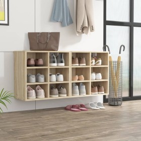 Muebles zapatero 2 uds color roble Sonoma 52,5x30x50 cm en Armarios y almacenamiento | Comprar online en Foru.es