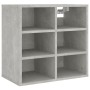 Mueble zapatero color gris hormigón 52,5x30x50 cm en Armarios y almacenamiento | Comprar online en Foru.es